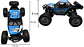 Carro Todo Terreno Pila Recargable A Control Remoto Plástico Carro A Control Remoto - Miniatura 7