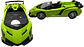 Carro Deportivo Pila Recargable A Control Remoto De Plástico - Miniatura 4