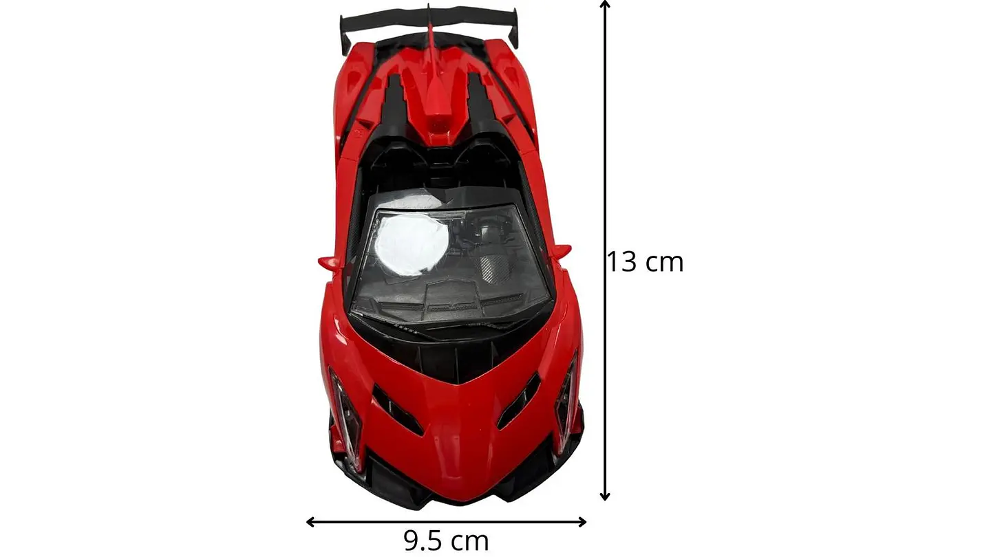Carro Deportivo Pila Recargable A Control Remoto De Plástico 6