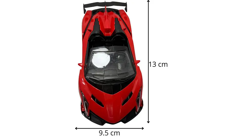 Carro Deportivo Pila Recargable A Control Remoto De Plástico 6