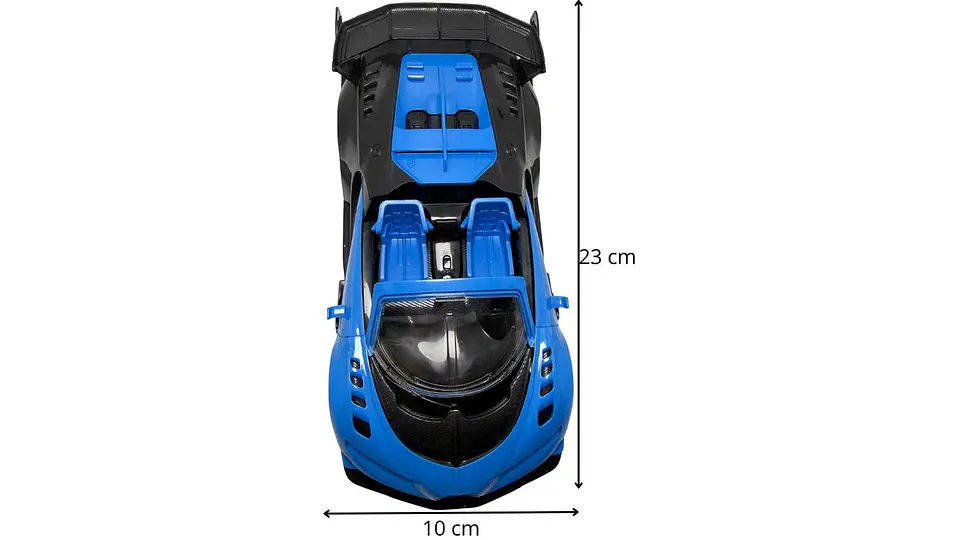Carro En Estuche Pila Recargable Control Remoto De Plástico 5