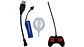 Carro Recargable Policía Control Abre Puerta Luz Echa Vapor - Miniatura 4