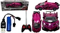Carro Sport Niña Luz Recargable A Control Remoto Abre Puerta - Miniatura 4