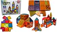 Bloques Magnéticos Set Construcción Imanes Educativos 62 Pcs Imanes - Miniatura 1