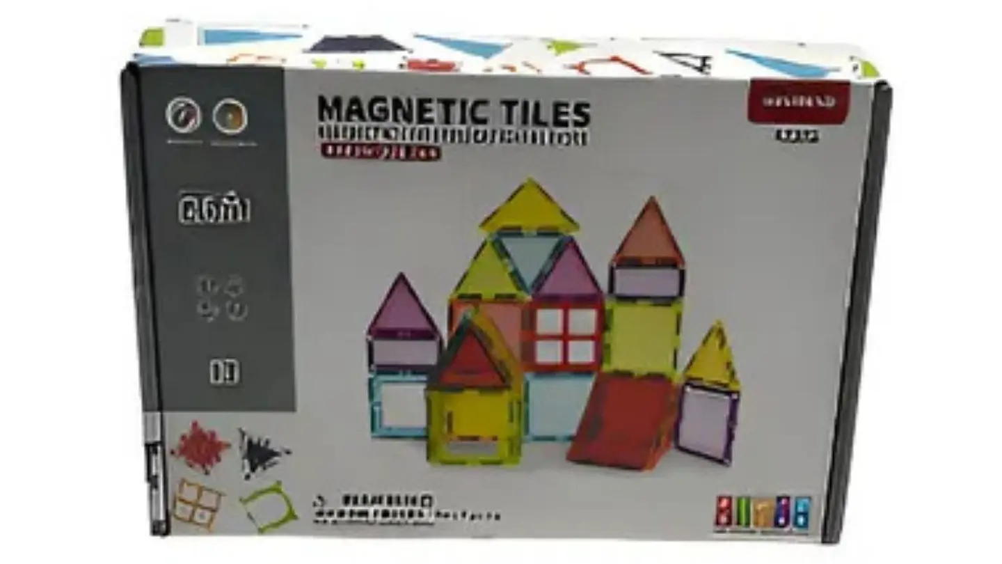 Bloques Magnéticos Set Construcción Imanes Educativos 26 Pcs 2