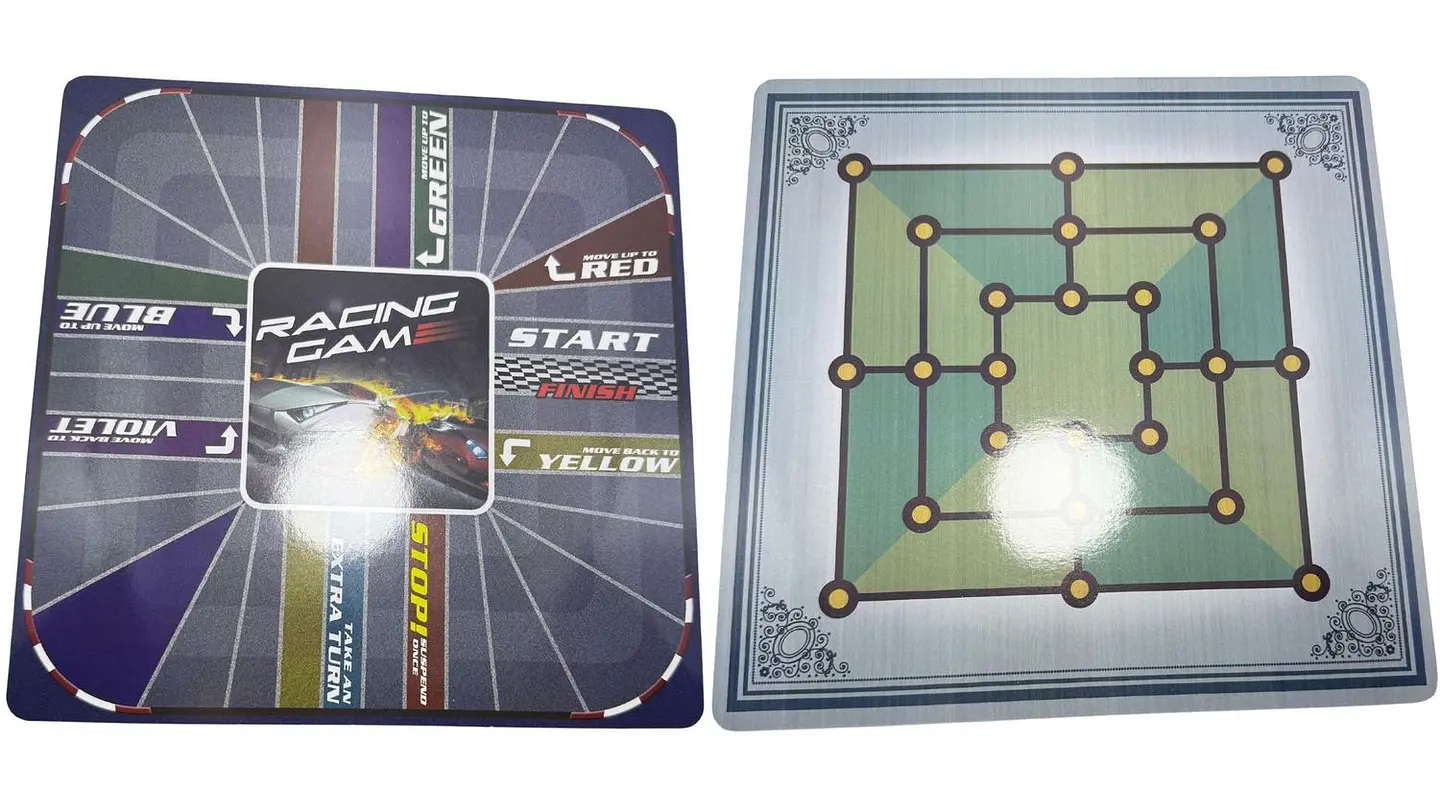 5 Tableros 100 en 1 Juegos de Mesa funny familia Dado fichas 2