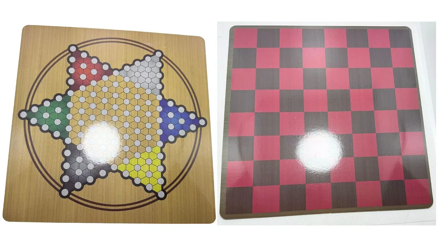 5 Tableros 100 en 1 Juegos de Mesa funny familia Dado fichas 3