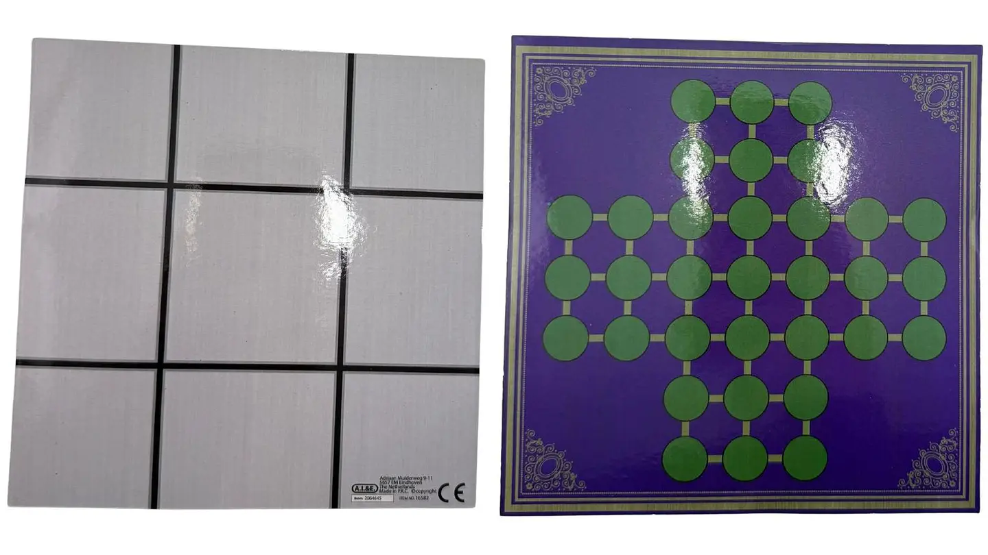 6 Tableros 12 en 1 Juegos de Mesa funny familia Dados fichas 6