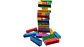 Jenga de colores UNO Tipo Jenga Juego de Mesa Niños Plástico - Miniatura 2