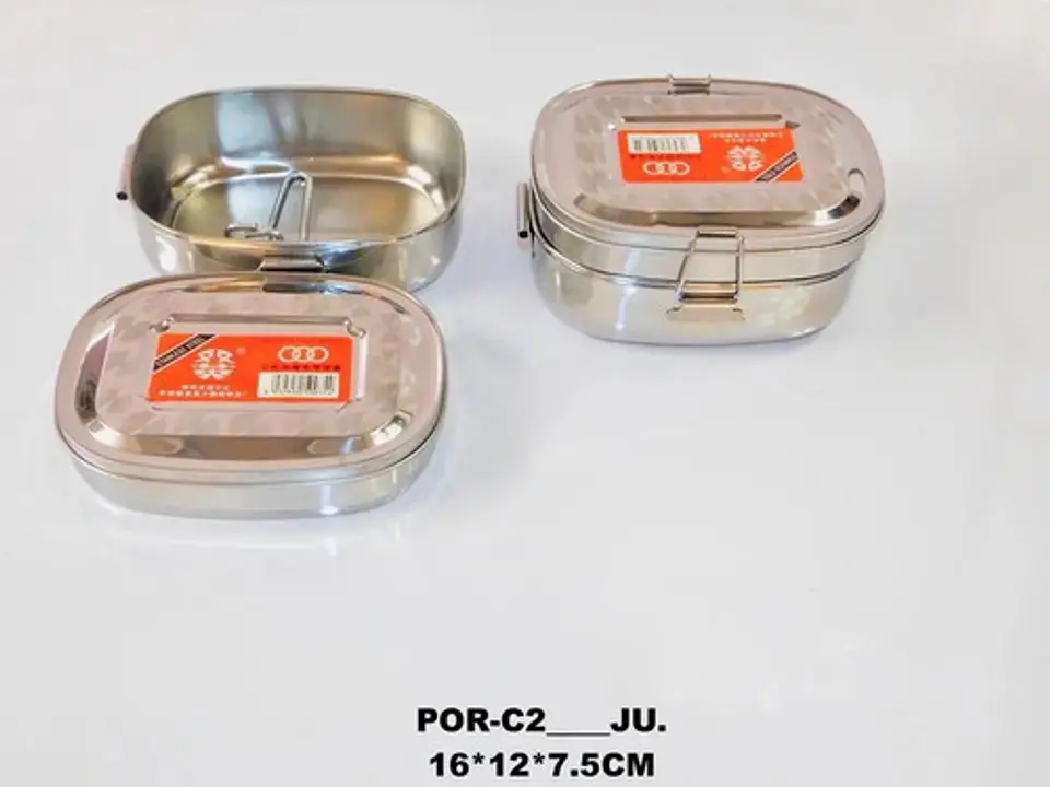 Porta Comidas Tapa Metálicas Olla Estufa Calentar Por-c2 2