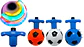 Trompo X1 Luces Balon Futbol Musica Sonido Colores Divertido Variado - Miniatura 1