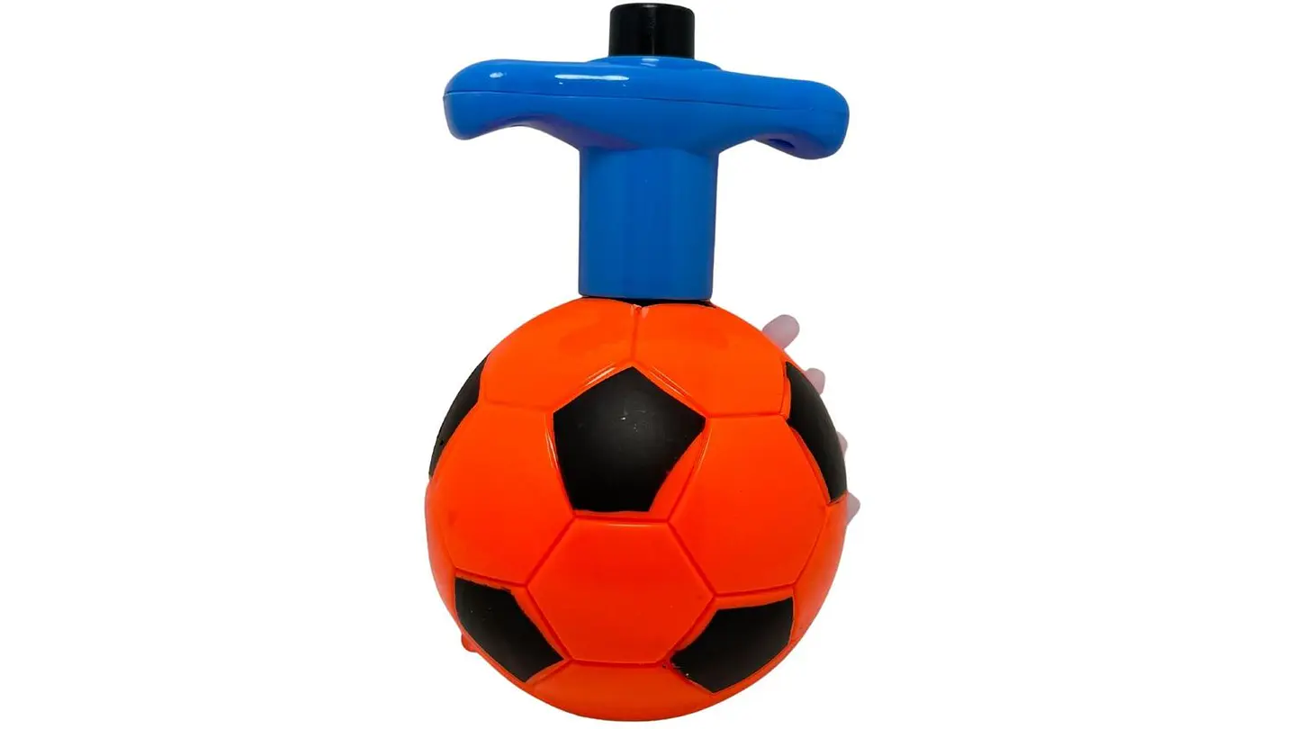 Trompo X1 Luces Balon Futbol Musica Sonido Colores Divertido Variado 3