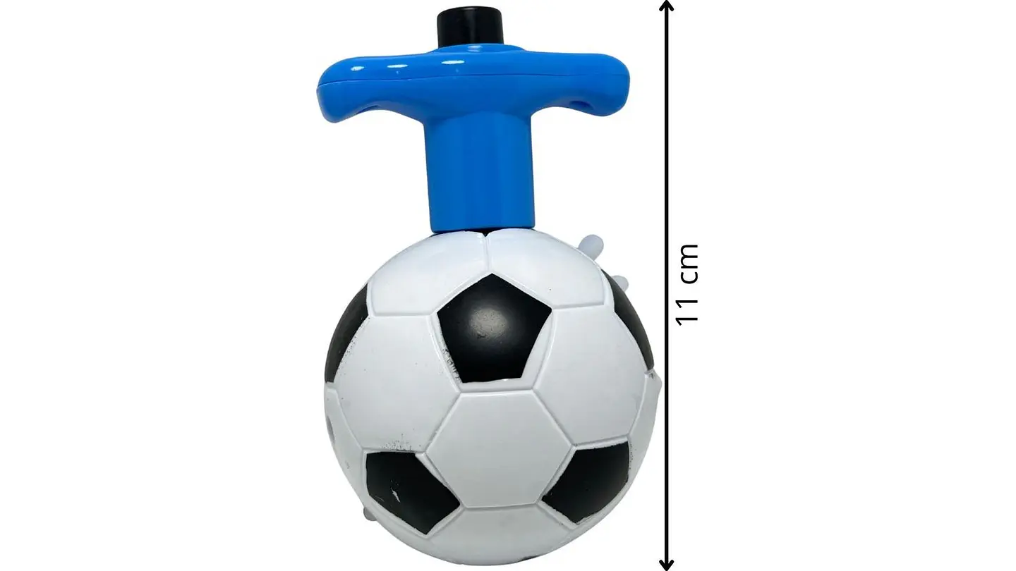 Trompo X1 Luces Balon Futbol Musica Sonido Colores Divertido Variado 5