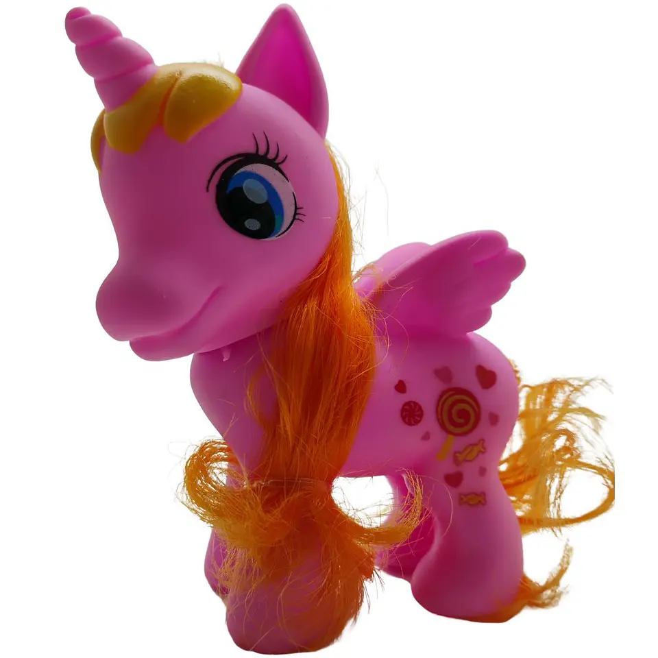 Pony Unicornio Juguete Con Cabello Peinable Para Niñas 1