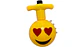 Trompo X1 Luces Emojis Smile Musica Amarillo Divertido Niños - Miniatura 6