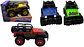 Carro manual Tab luz sonido forma jeep colores Juguete niños - Miniatura 1
