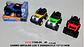 Carro manual Tab luz sonido forma jeep colores Juguete niños - Miniatura 7