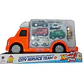 Camión Transportador Con Luces Y Sonido Señales De Tránsito Camion Naranja - Miniatura 4