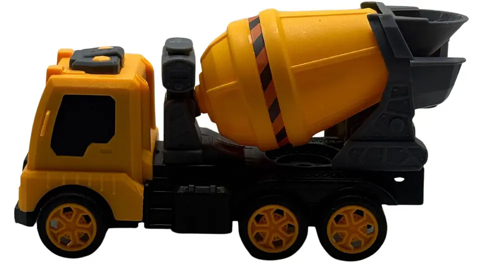 Juguete kit de Carros Manuales Amarillo de Construcción X3und Niños 2