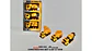 Juguete kit de Carros Manuales Amarillo de Construcción X3und Niños - Miniatura 7