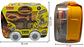 Mini Maleta Construcción Amarillo Pista Carros Juguete Niños - Miniatura 1