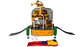 Mini Maleta Construcción Amarillo Pista Carros Juguete Niños - Miniatura 3