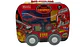 Mini Maleta Bombero Rojo Pista Carros Juguete Niños Portátil - Miniatura 3