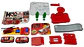 Mini Maleta Bombero Rojo Pista Carros Juguete Niños Portátil - Miniatura 6