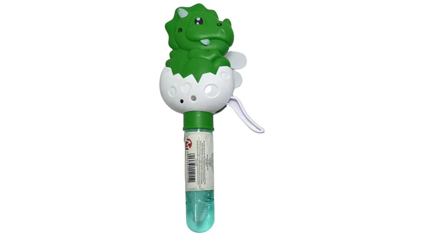 Burbujero Dinosaurio + Ventilador juguete Para niños portátil 5