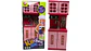 Mini Cocina De Juguete Accesorios Rosado Para Niñas Portátil - Miniatura 4