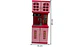 Mini Cocina De Juguete Accesorios Rosado Para Niñas Portátil - Miniatura 5