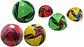 Balón de futbol 5 Colores vibrantes entrenos juguete niños - Miniatura 1