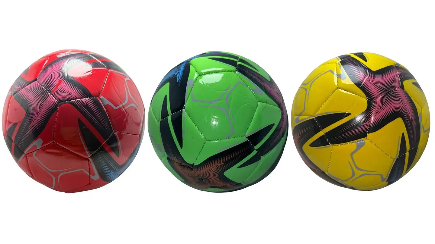 Balón de futbol 5 Colores vibrantes entrenos juguete niños 2