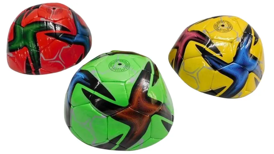 Balón de futbol 5 Colores vibrantes entrenos juguete niños 6