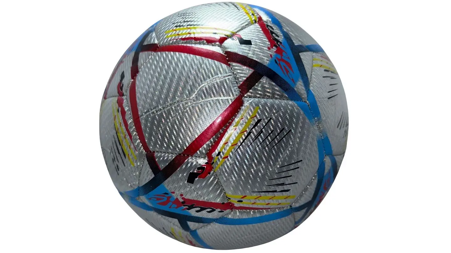 Balón De Futbol # 5 Metalizado Colores Entrenamiento Deporte 2