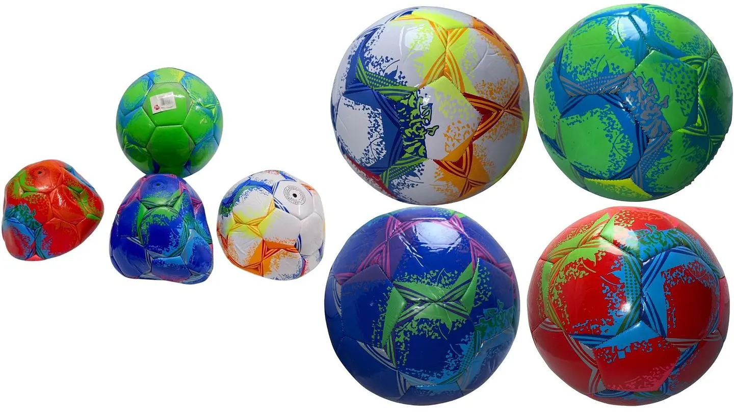 Balon De Futbol 5 Equipos Deporte Juguete De Práctica Juego 2