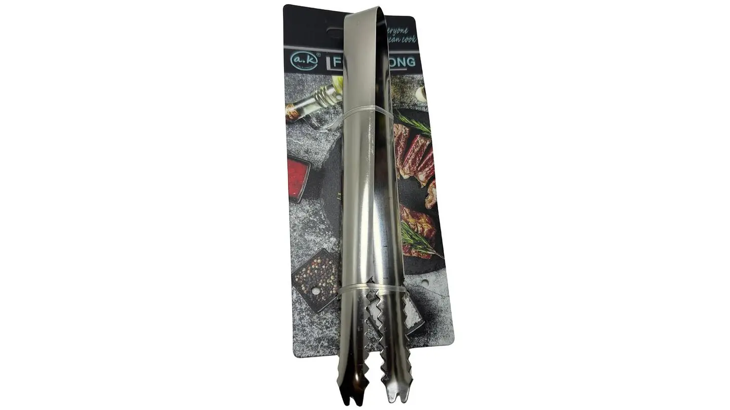 Pinzas Para Hielo Acero Inoxidable Whisky Cocina Profesional 2