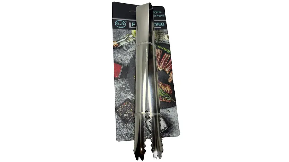 Pinzas Para Hielo Acero Inoxidable Whisky Cocina Profesional 2