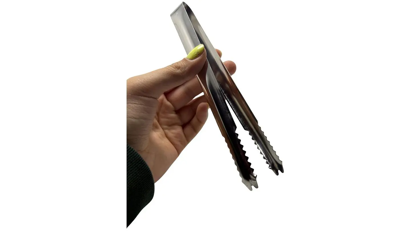 Pinzas Para Hielo Acero Inoxidable Whisky Cocina Profesional 3