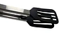 Pinza Acero Inoxidable Par Asados Cocina Punta Pala Silicona - Miniatura 3