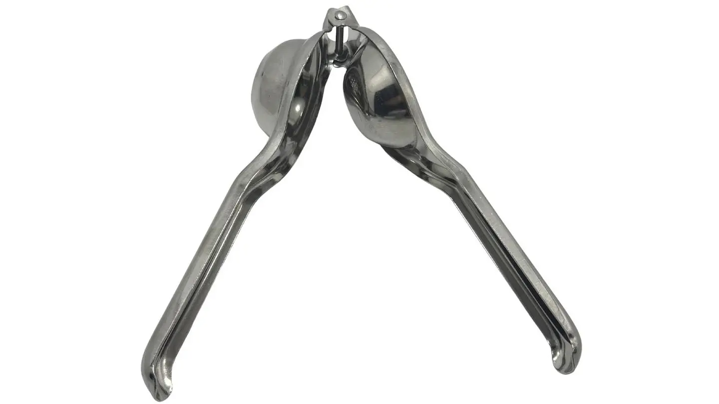 Exprimidor Manual De Limón Prensa Utensilios Cocina Metálico 1