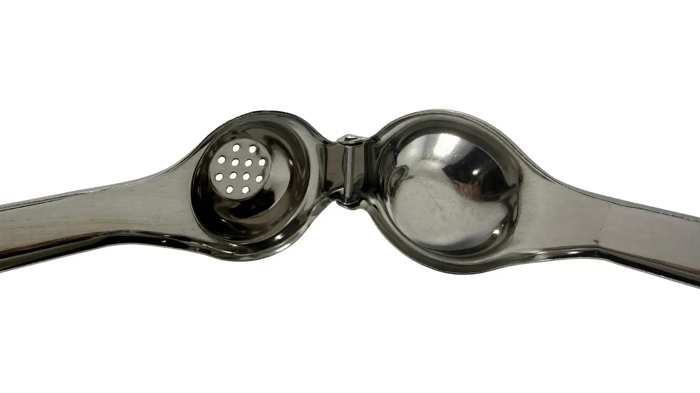 Exprimidor Manual De Limón Prensa Utensilios Cocina Metálico 3