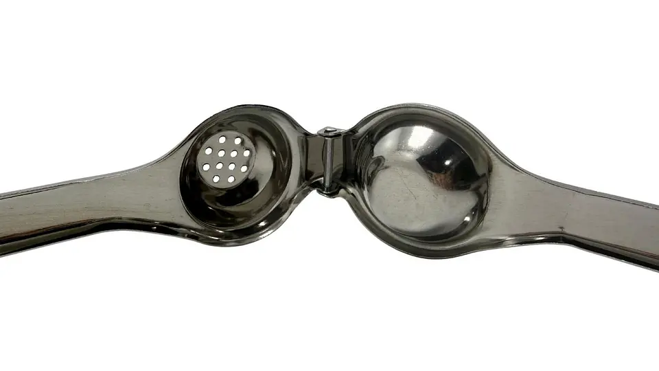 Exprimidor Manual De Limón Prensa Utensilios Cocina Metálico 3