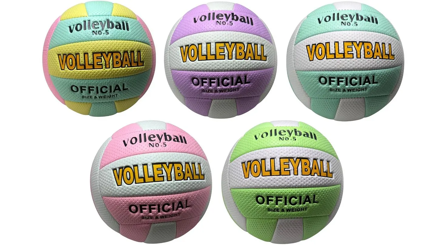Balón De Voleibol Deporte Juego Juguete Varios colores pasteles 1