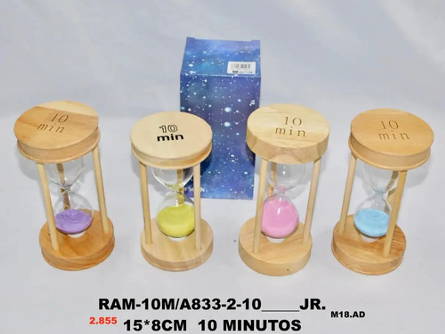Reloj Arena Minutos 5-10-15 Tiempo Real Temporizador 6973-5 2