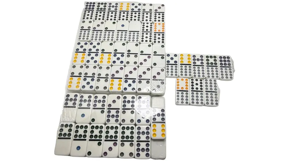 Dominó 91 Fichas Juego De Mesa Juegos Estrategia Caja Fichas 4