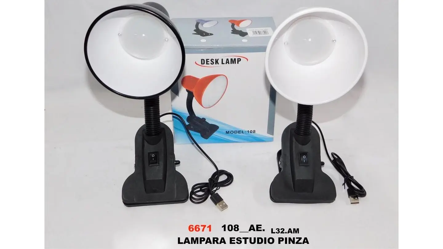 Lampara adaptable Para Mesa De Escritorio Flexible Cable USB 7
