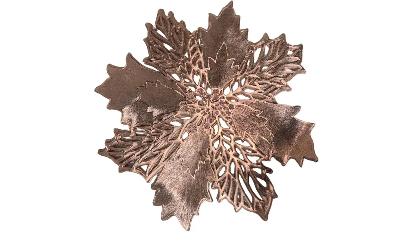 Individuales Forma Flor Comedor Juego X6u Utensilios Cocina 1