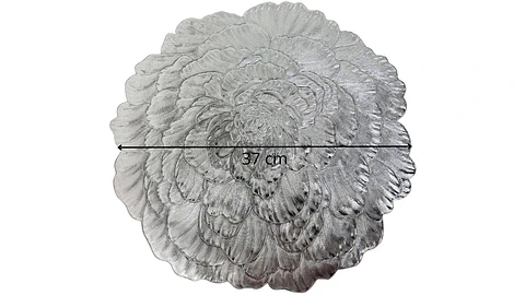 Individuales Comedor Forma Flor Juego X6Und Utensilio Cocina