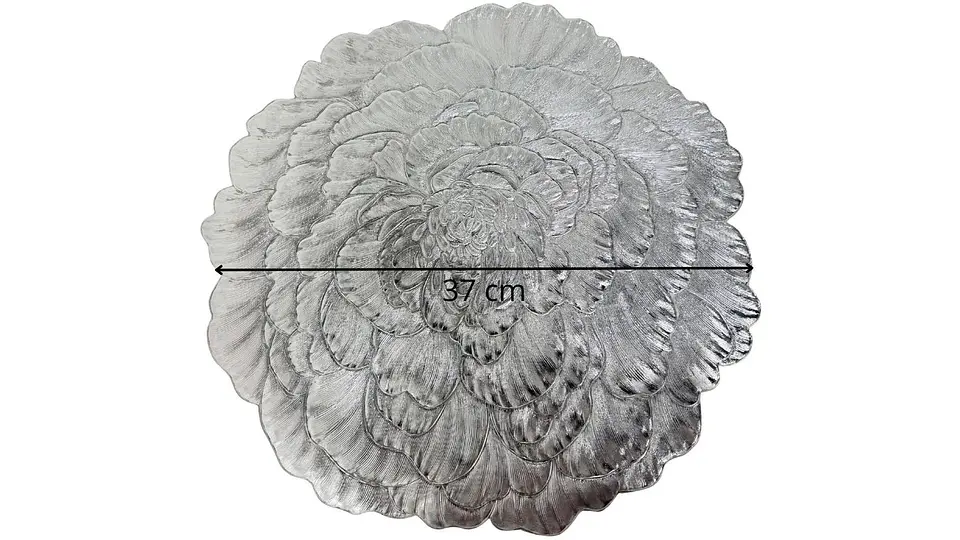 Individuales Comedor Forma Flor Juego X6Und Utensilio Cocina 1